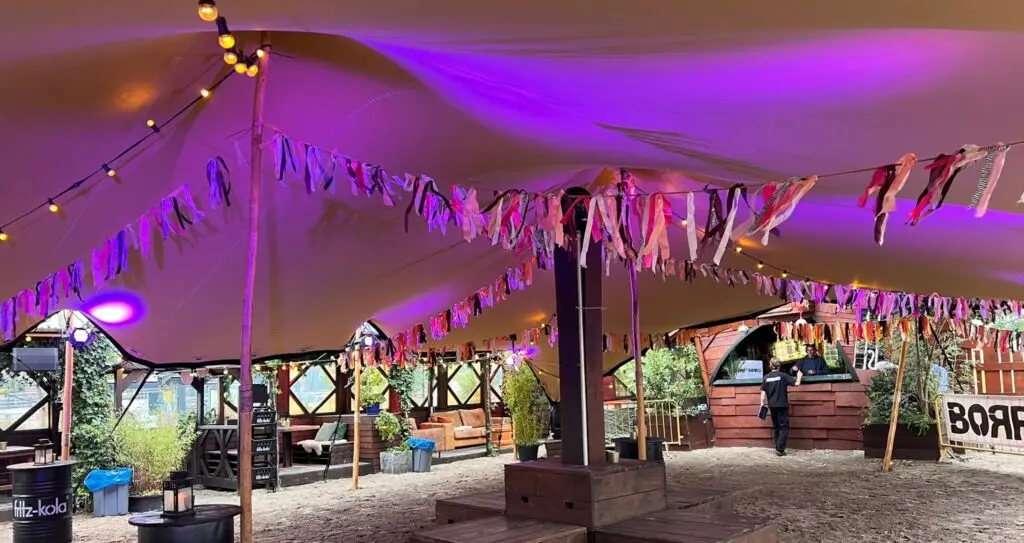 Tentforce Stretchtent 10 x 15m feestelijk
